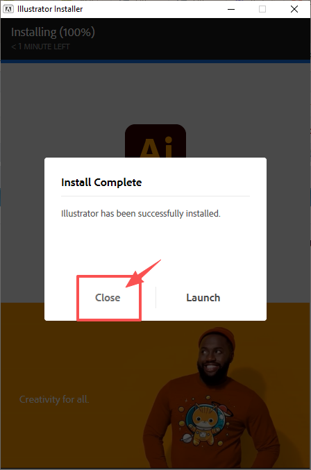 Installation complete